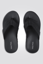 NAUTICA - כפכפי אצבע בצבע שחור - MASHBIR//365