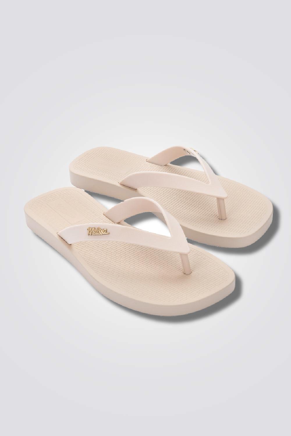 MELISSA - כפכפי אצבע SUN LONG BEACH שמנת - MASHBIR//365