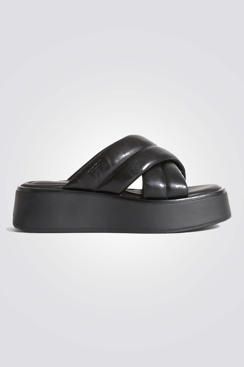 VAGABOND - כפכפי פלטפורמה COURTNEY בצבע שחור - MASHBIR//365