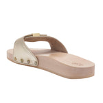 Scholl - כפכפי עץ PESCURA בצבע זהב - MASHBIR//365