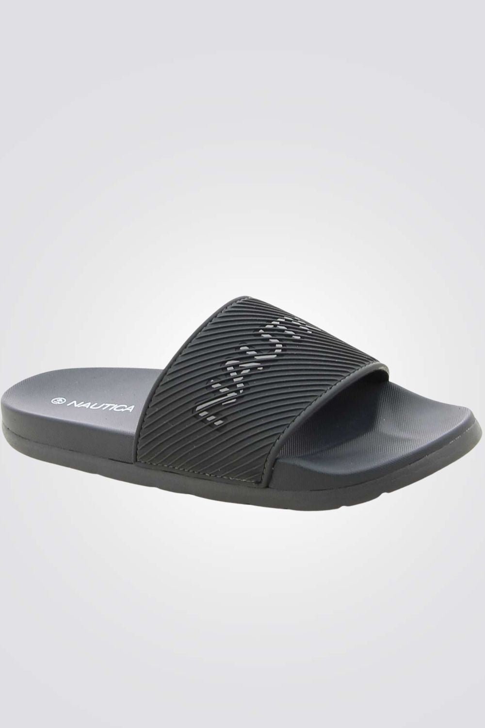 NAUTICA - כפכפי סלייד לגבר בצבע נייבי - MASHBIR//365