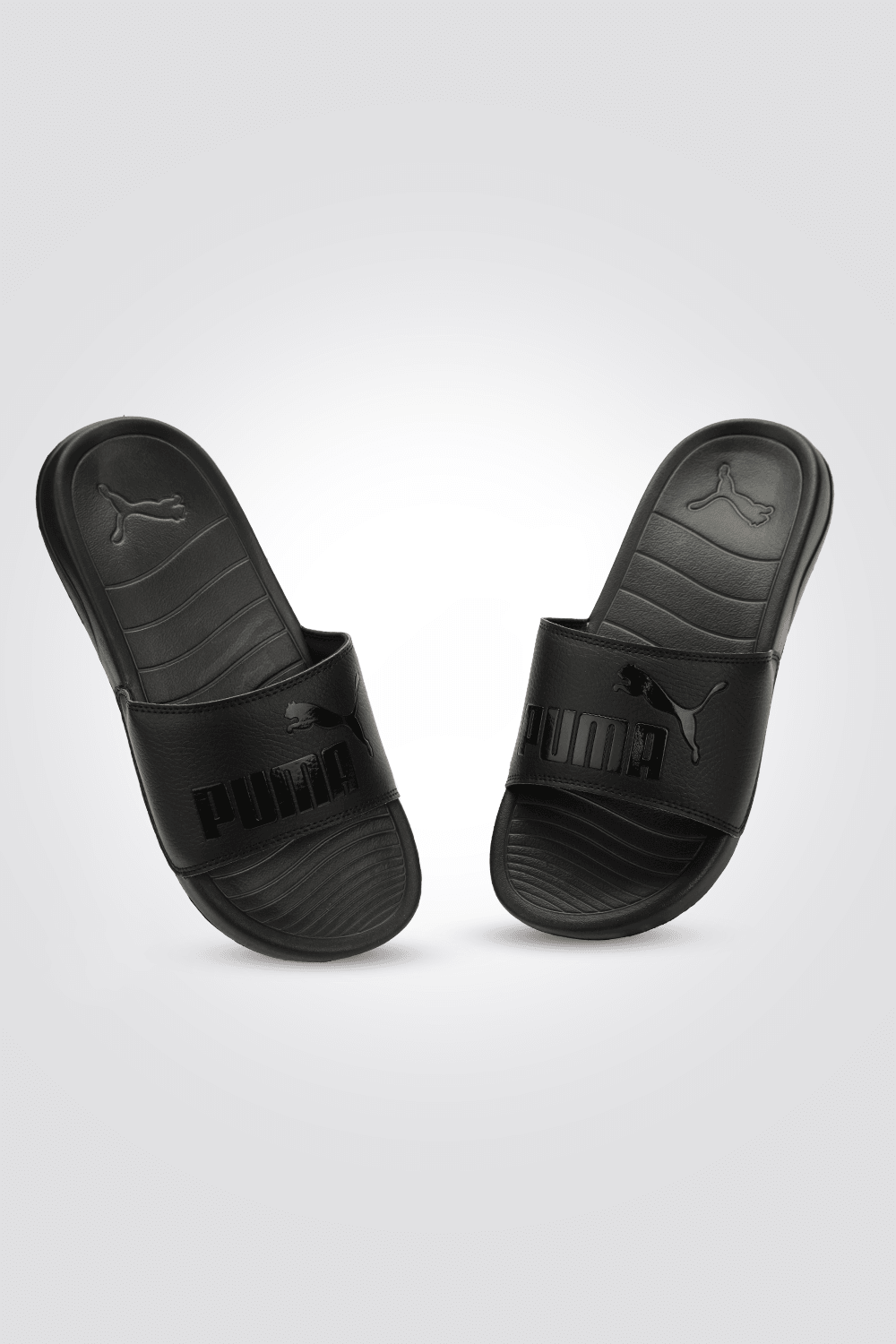 PUMA - כפכפי סלייד עם לוגו - MASHBIR//365