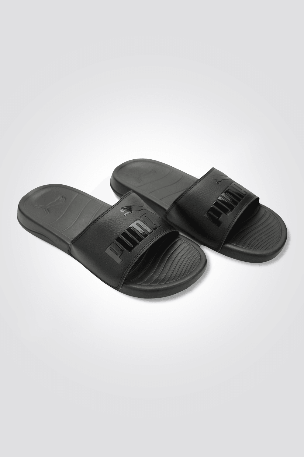 PUMA - כפכפי סלייד עם לוגו - MASHBIR//365