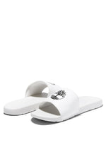 TIMBERLAND - כפכפי סלייד PLAYA בצבע לבן - MASHBIR//365