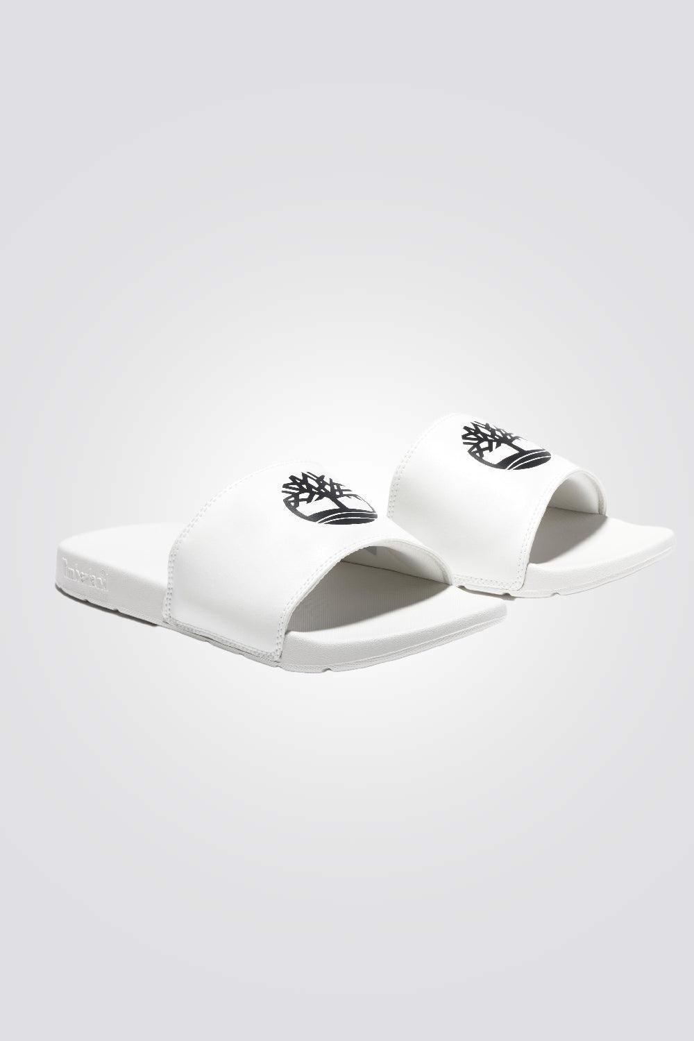 TIMBERLAND - כפכפי סלייד PLAYA בצבע לבן - MASHBIR//365