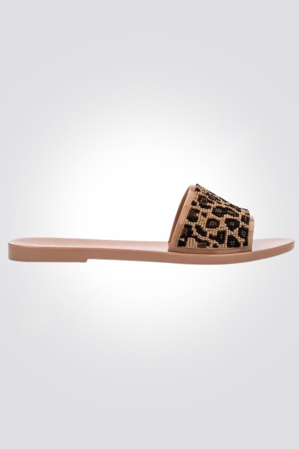 MELISSA - כפכפי סלייד SAVAGE מנומרות - MASHBIR//365