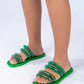 MELISSA - כפכפים לנשים AIRBUBBLE בצבע ירוק - MASHBIR//365 - 4