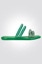 MELISSA - כפכפים לנשים AIRBUBBLE בצבע ירוק - MASHBIR//365