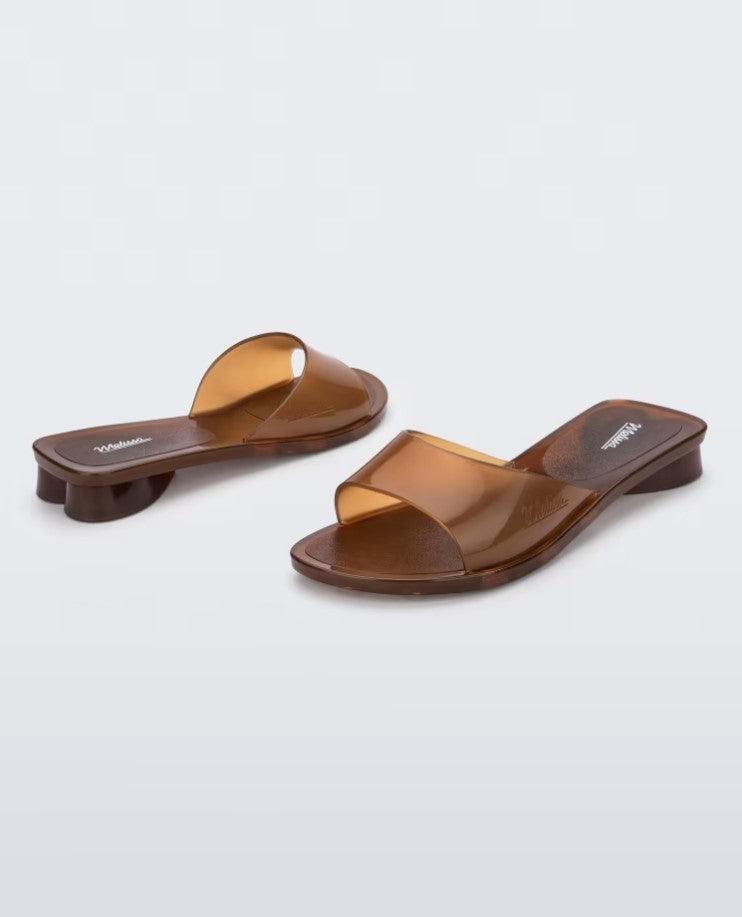 MELISSA - כפכפים לנשים THE REAL JELLY KIM בצבע חום - MASHBIR//365