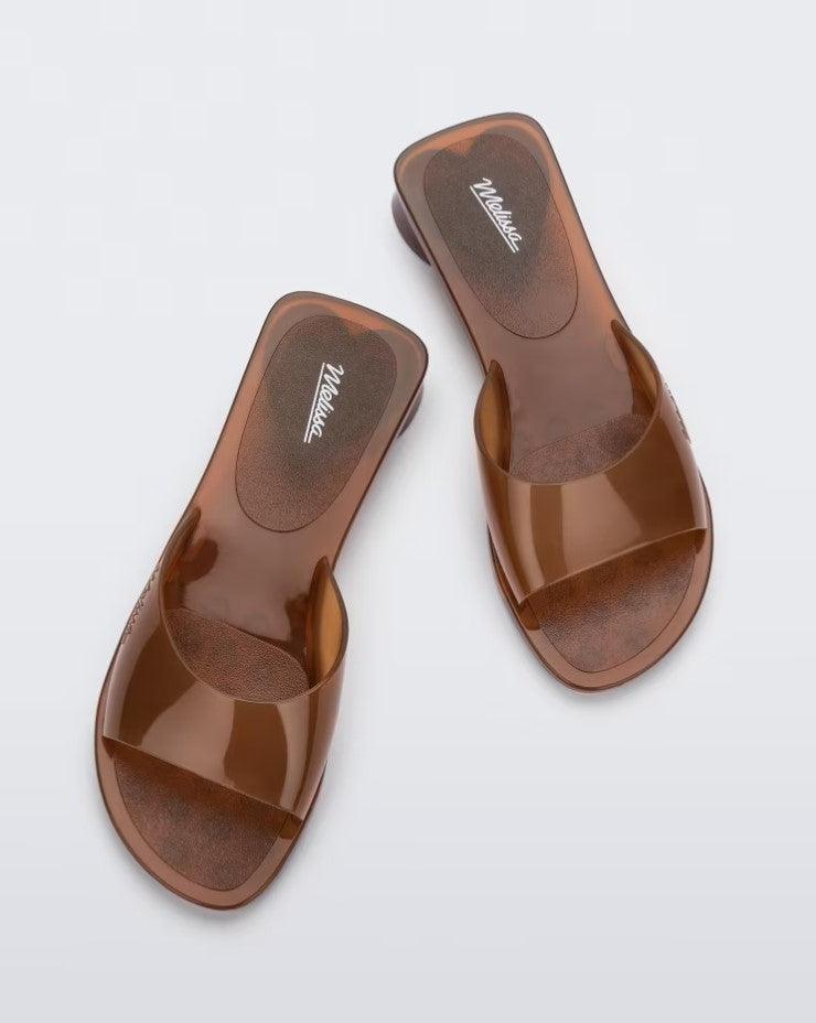 MELISSA - כפכפים לנשים THE REAL JELLY KIM בצבע חום - MASHBIR//365