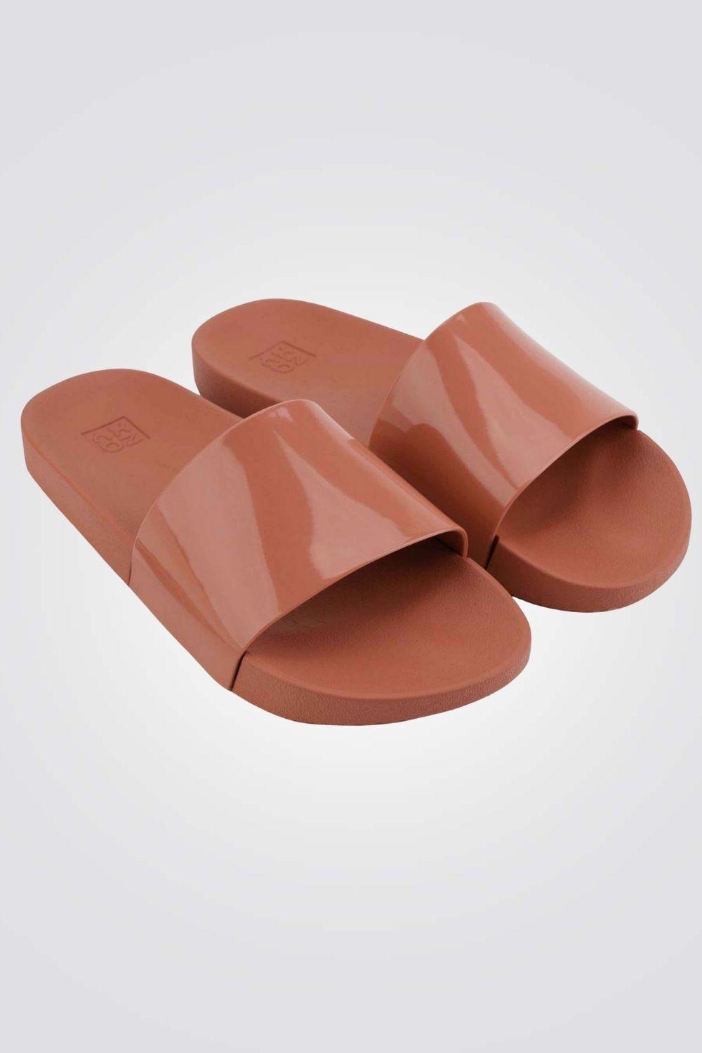 ZAXY - כפכפים לנשים VIVA SNAP בצבע חום - MASHBIR//365