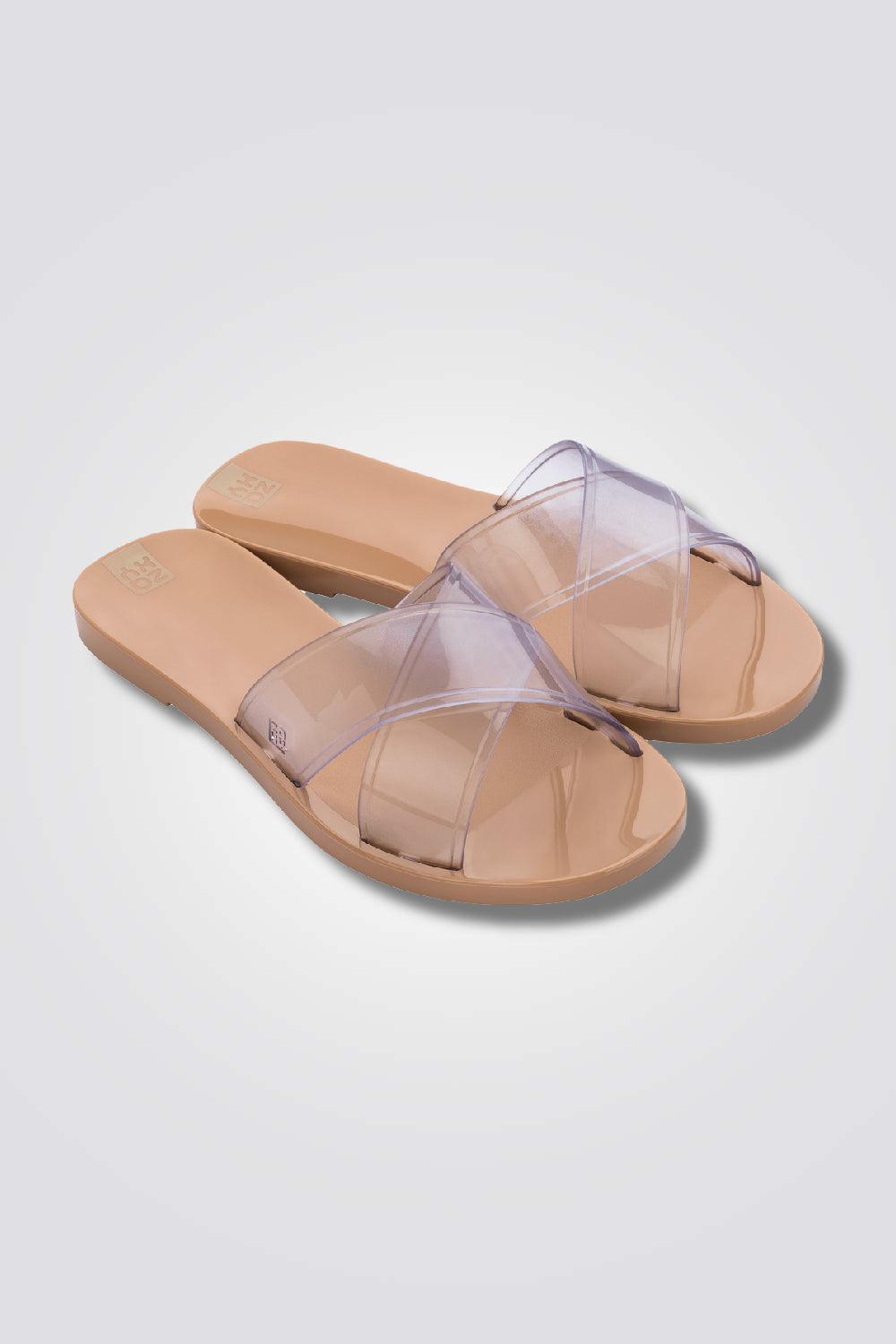 ZAXY - כפכפים UNICA SLIDE בז' - MASHBIR//365