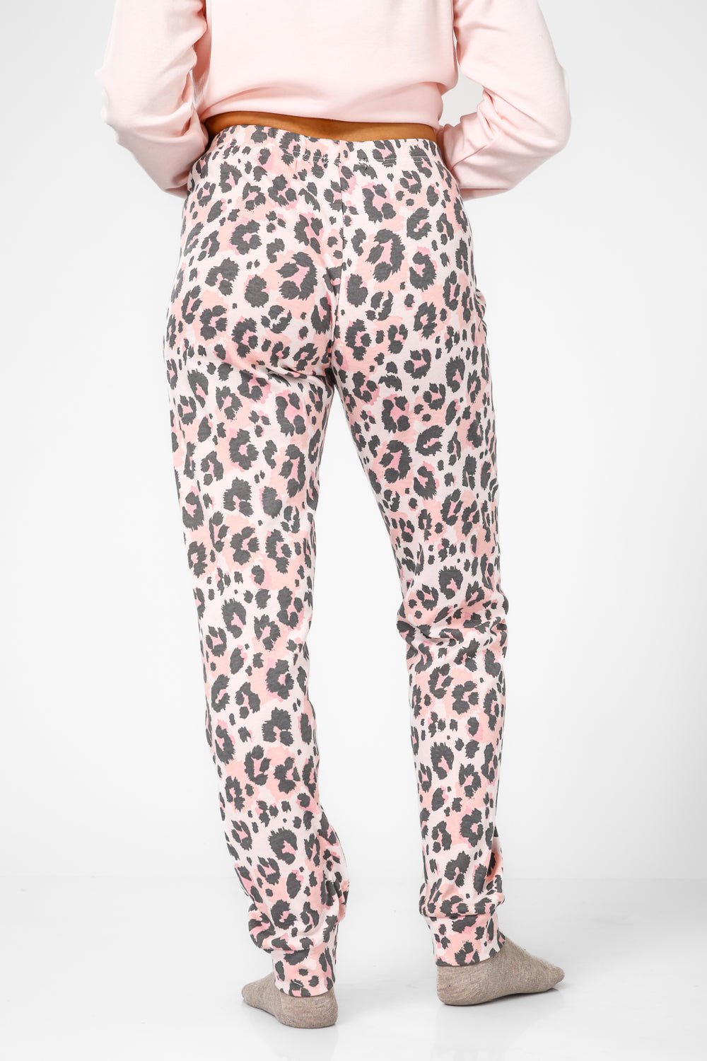 BONITA DE MAS - פיג'מה פיפה מנומרת אינטרלוק ורוד - MASHBIR//365