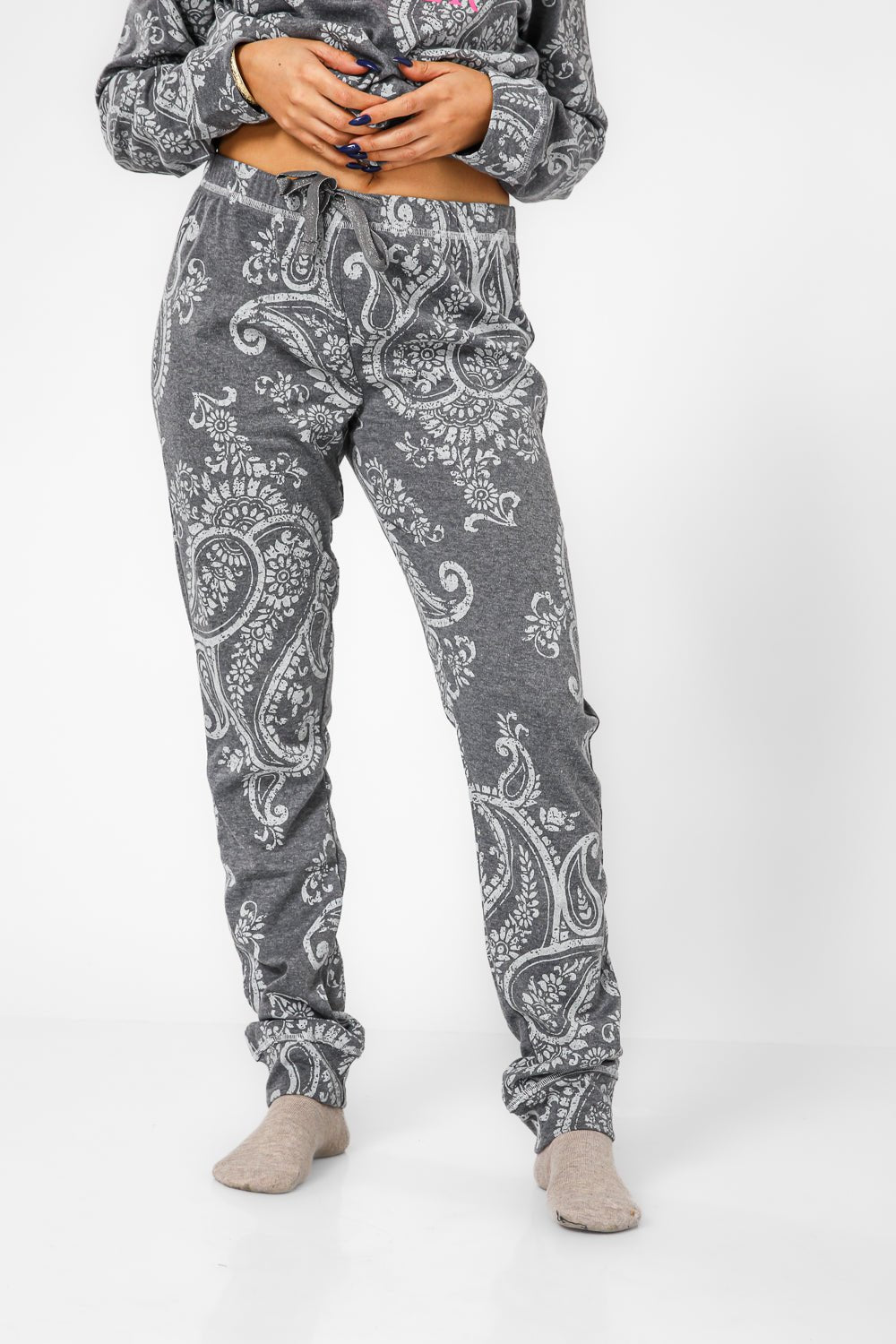 BONITA DE MAS - פיג'מה פייזלי אינטרלוק - MASHBIR//365