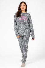 BONITA DE MAS - פיג'מה פייזלי אינטרלוק - MASHBIR//365