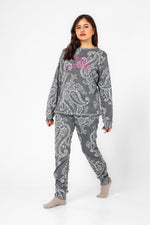 BONITA DE MAS - פיג'מה פייזלי אינטרלוק - MASHBIR//365