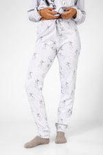 BONITA DE MAS - פיג'מה סנופי אינטרלוק בצבע אפור בהיר - MASHBIR//365