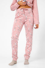 BONITA DE MAS - פיג'מה סנופי אינטרלוק בצבע ורוד - MASHBIR//365