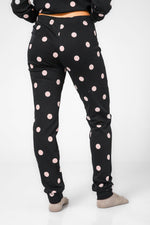 BONITA DE MAS - פיג'מה סנופי נקודות אינטרלוק בצבע שחור - MASHBIR//365