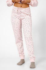 BONITA DE MAS - פיג'מה סנופי זוהר פליז בצבע ורוד - MASHBIR//365