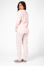 BONITA DE MAS - פיג'מה סנופי זוהר פליז בצבע ורוד - MASHBIR//365