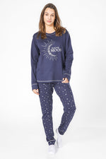 BONITA DE MAS - פיג'מה כוכב ירח כותנה - MASHBIR//365