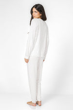 DELTA - פיג'מת פרנץ טרי דמבו פרחוני בצבע שמנת - MASHBIR//365