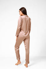 KENNETH COLE - פיג'מת סאטן ורוד עתיק - MASHBIR//365