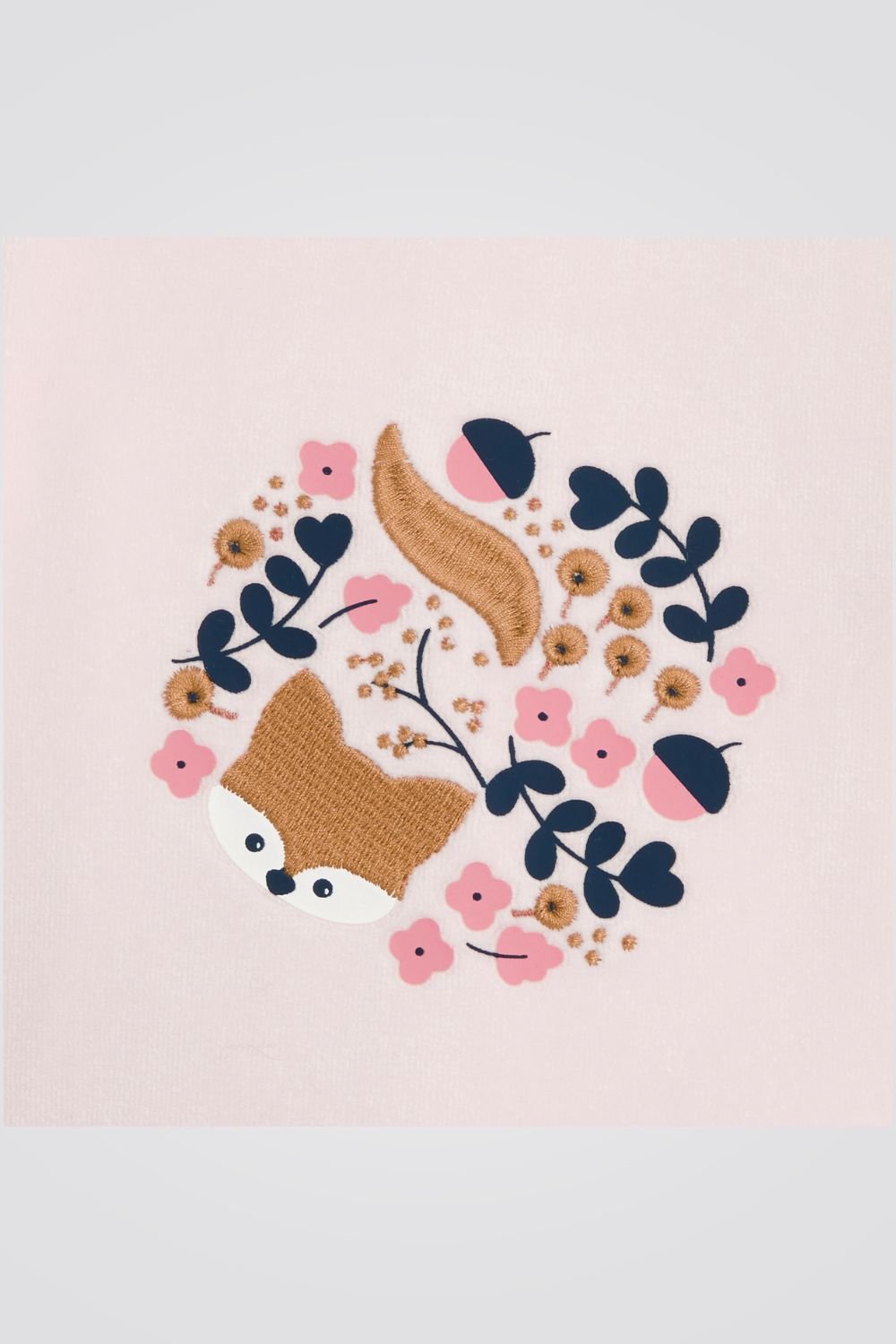 OBAIBI - פיג'מת תינוקות שרוול ארוך בד קטיפה שני חלקים בורוד - MASHBIR//365