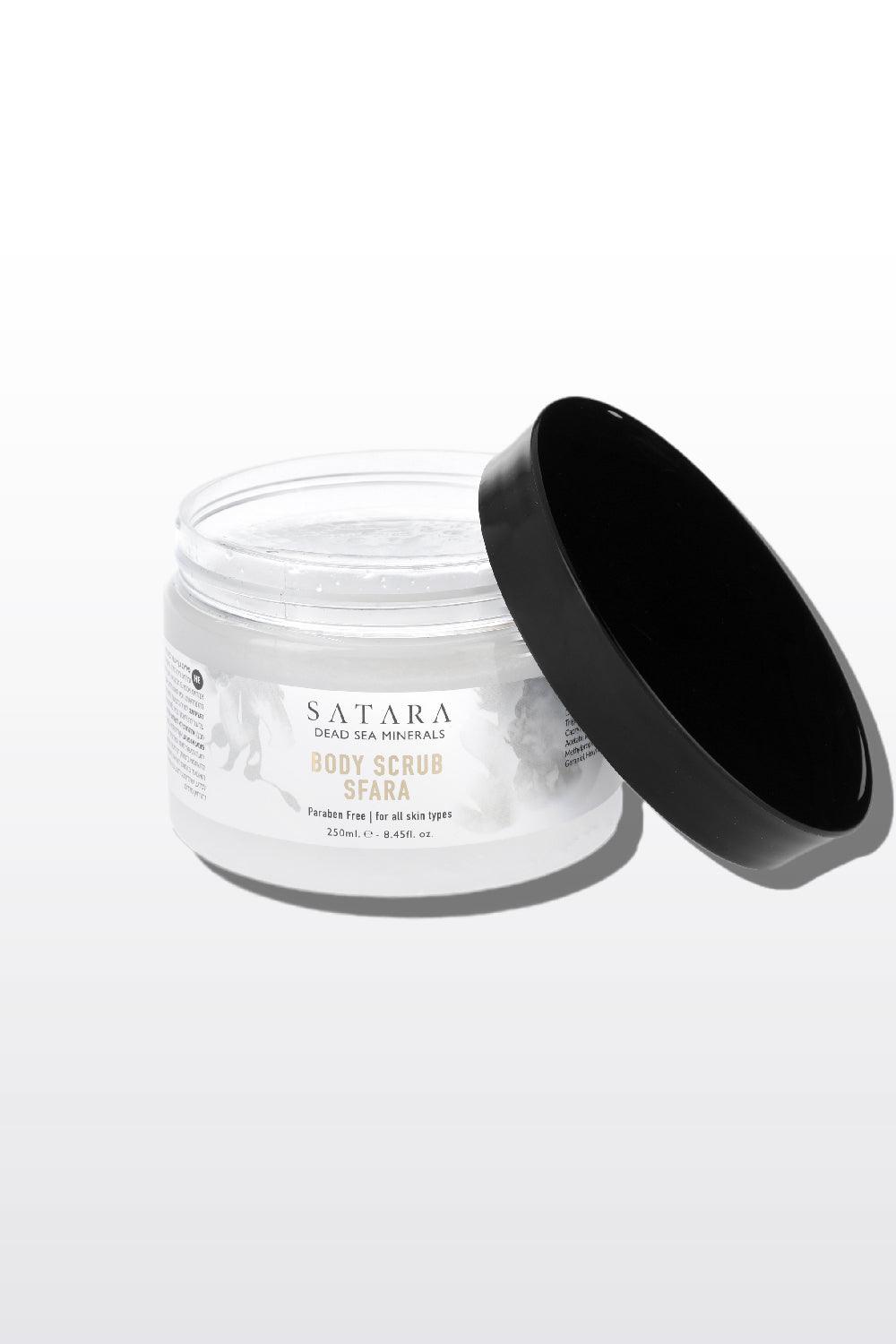 SATARA - פילינג מלח לגוף 250 מ"ל - MASHBIR//365