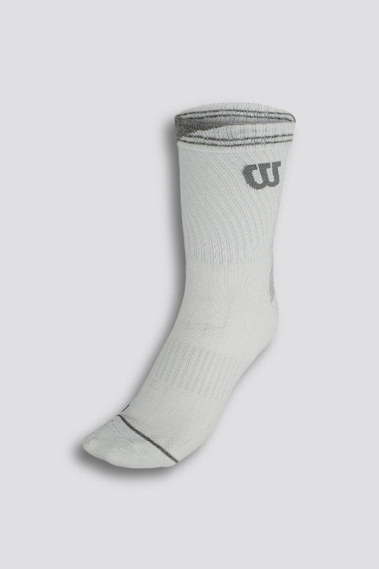 5 זוגות גרביים CREW לגבר בצבע לבן - MASHBIR//365