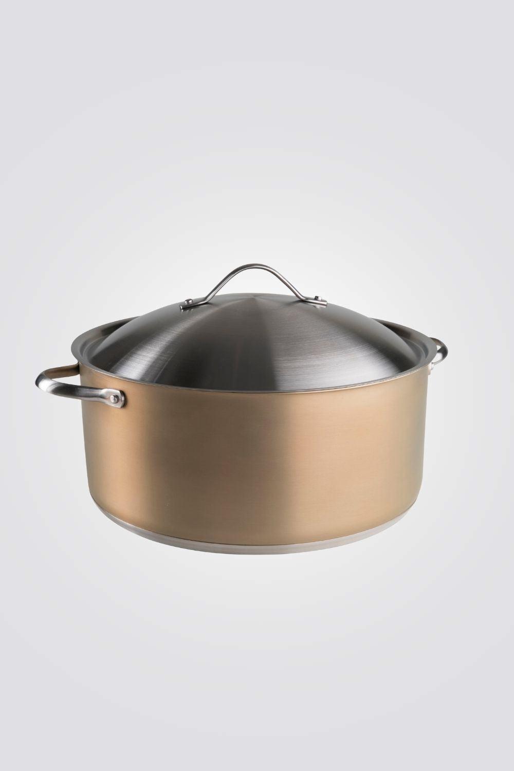 ARCOSTEEL - פרופשיונל סיר 32X14 ס"מ עם מכסה - MASHBIR//365