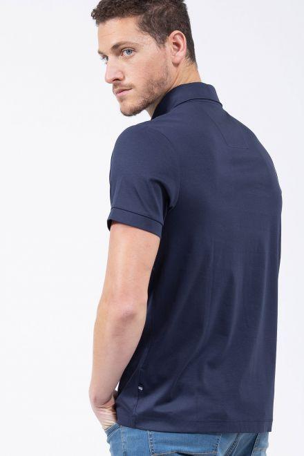 NAUTICA - פולו SLIM FIT מנדף זיעה נייבי - MASHBIR//365