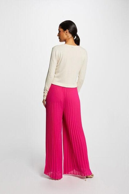 סריג כפתורים בצבע שמנת - MASHBIR//365