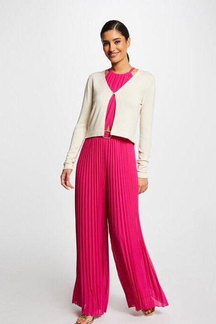 סריג כפתורים בצבע שמנת - MASHBIR//365