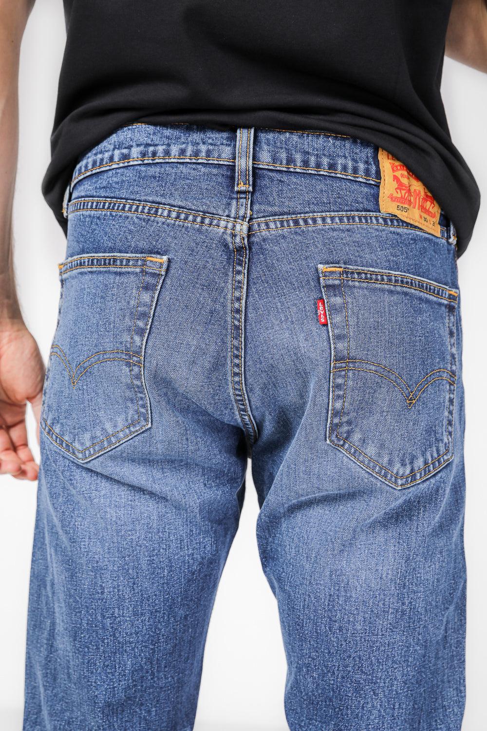 LEVI'S - ג'ינס 1649-REGULAR FIT 505 בצבע כחול - MASHBIR//365