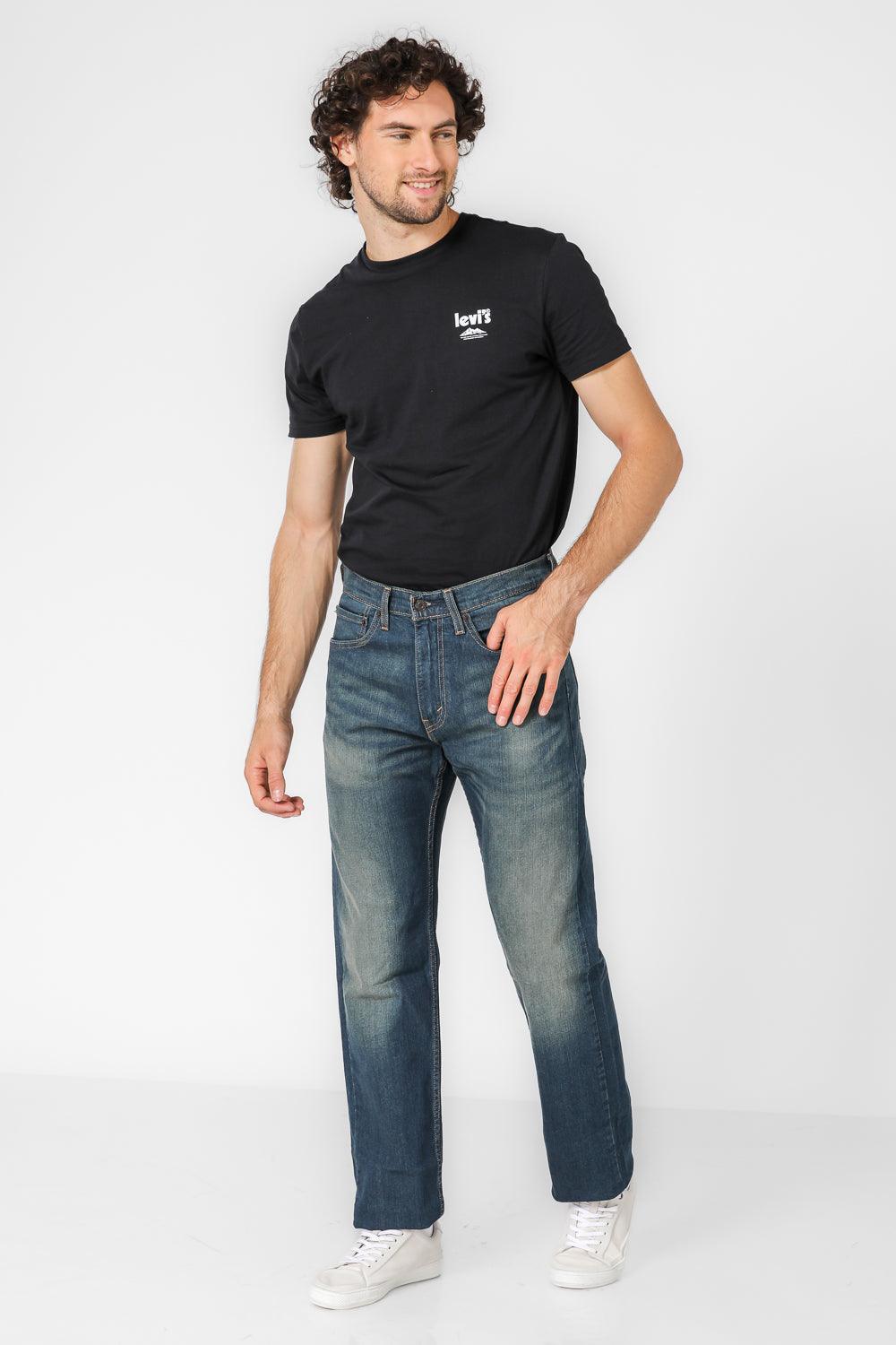 LEVI'S - ג'ינס 505 Regular בצבע כחול - MASHBIR//365