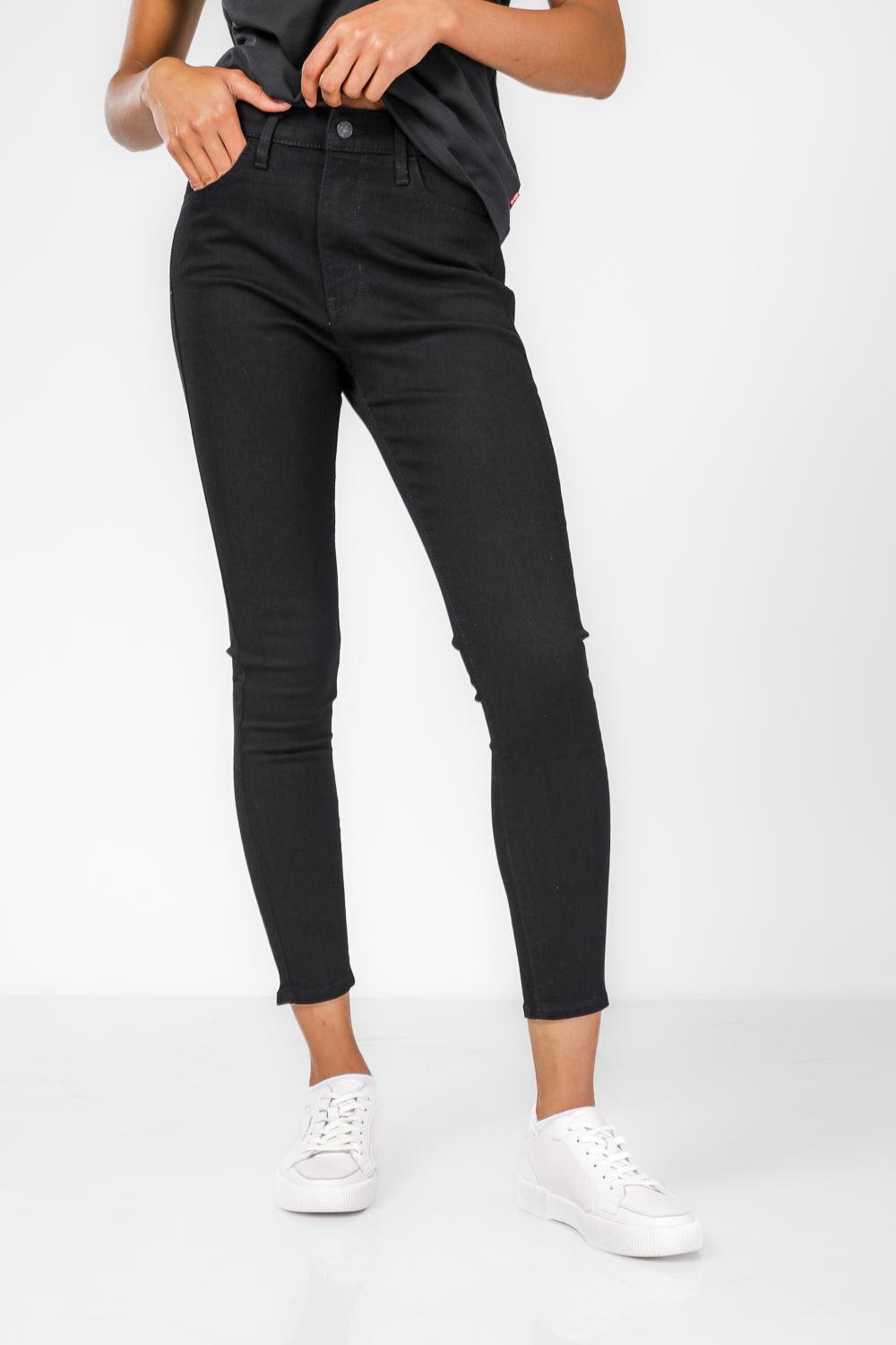 LEVI'S - ג'ינס 720 HIRISE SUPER בצבע שחור - MASHBIR//365