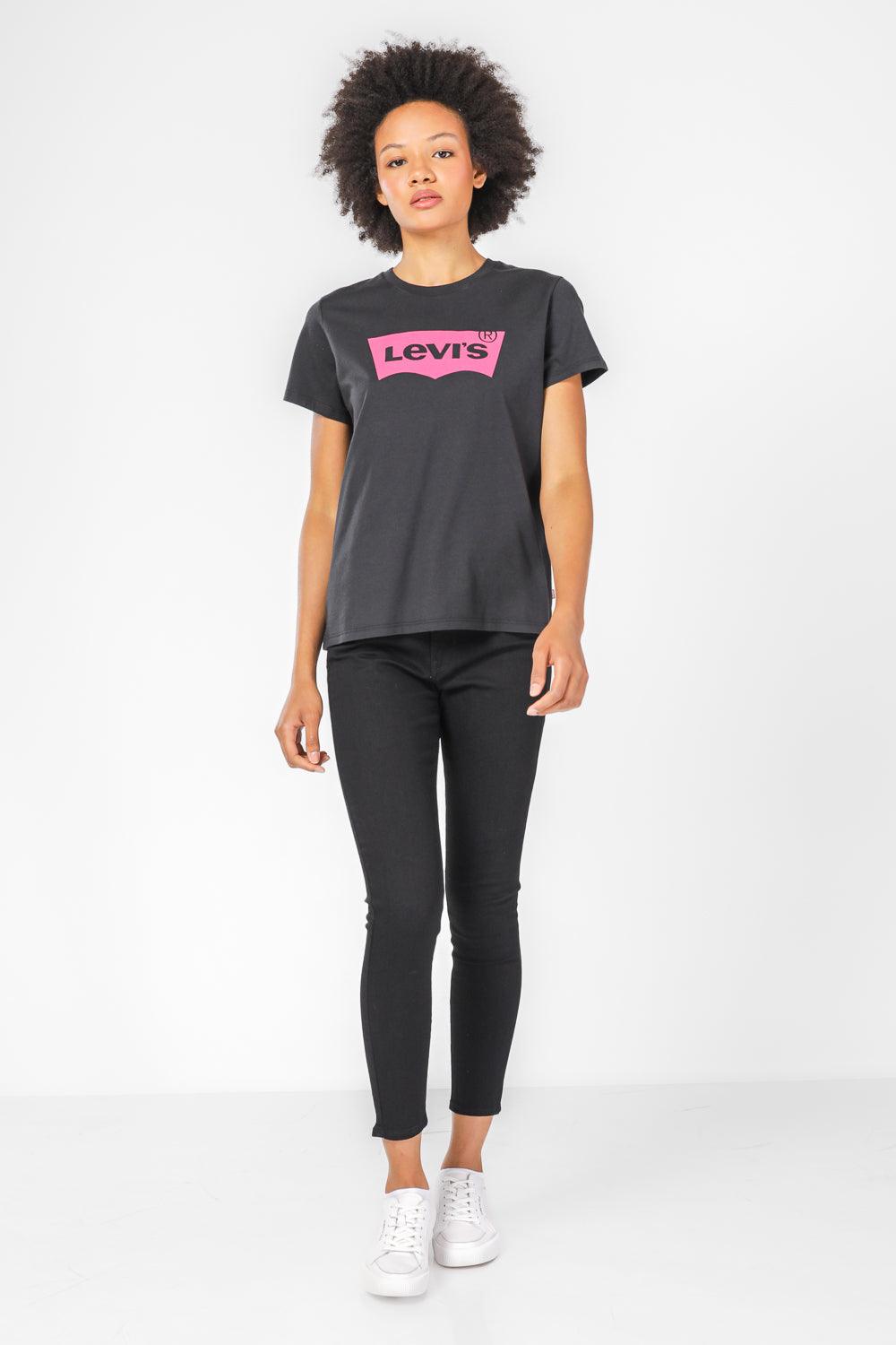 LEVI'S - ג'ינס 720 HIRISE SUPER בצבע שחור - MASHBIR//365