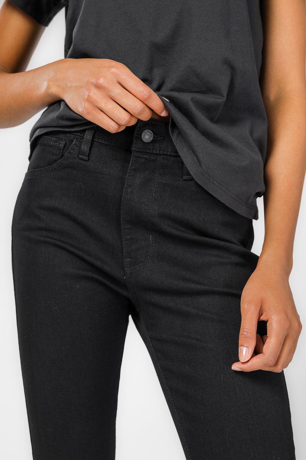 LEVI'S - ג'ינס 720 HIRISE SUPER בצבע שחור - MASHBIR//365