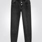 OKAIDI - ג'ינס בגזרת אמא בצבע שחור לילדות - MASHBIR//365 - 3