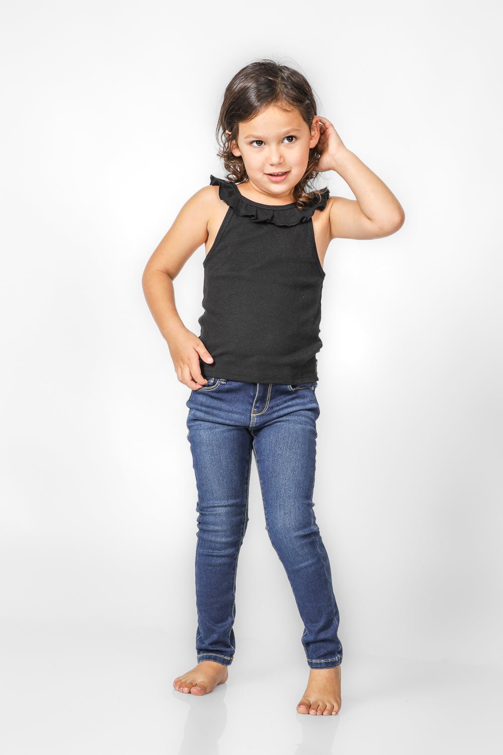 OKAIDI - ג'ינס בגזרת SKINNY ילדות - MASHBIR//365