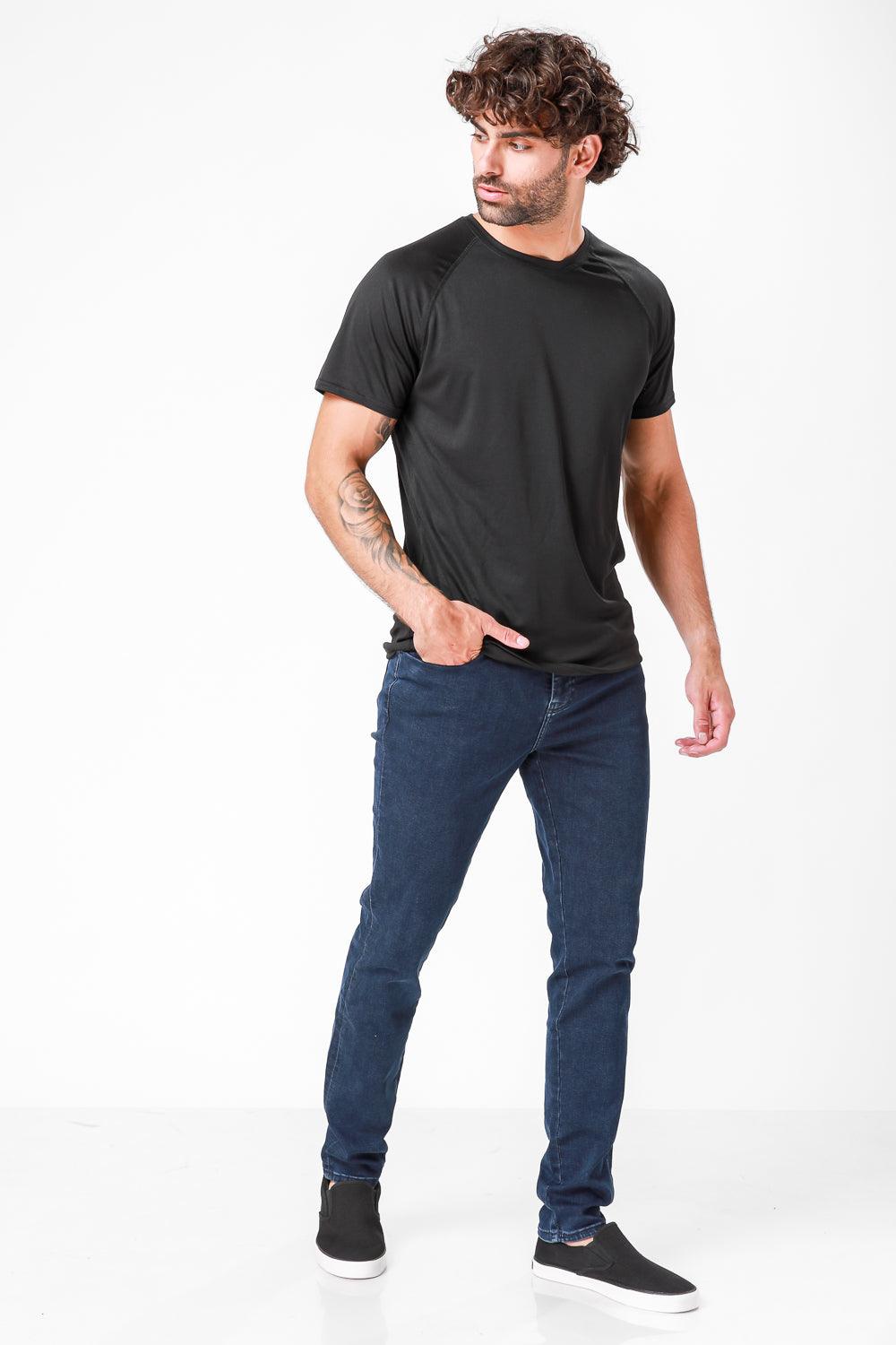 KENNETH COLE - ג'ינס BLEEKER SLIM כחול - MASHBIR//365