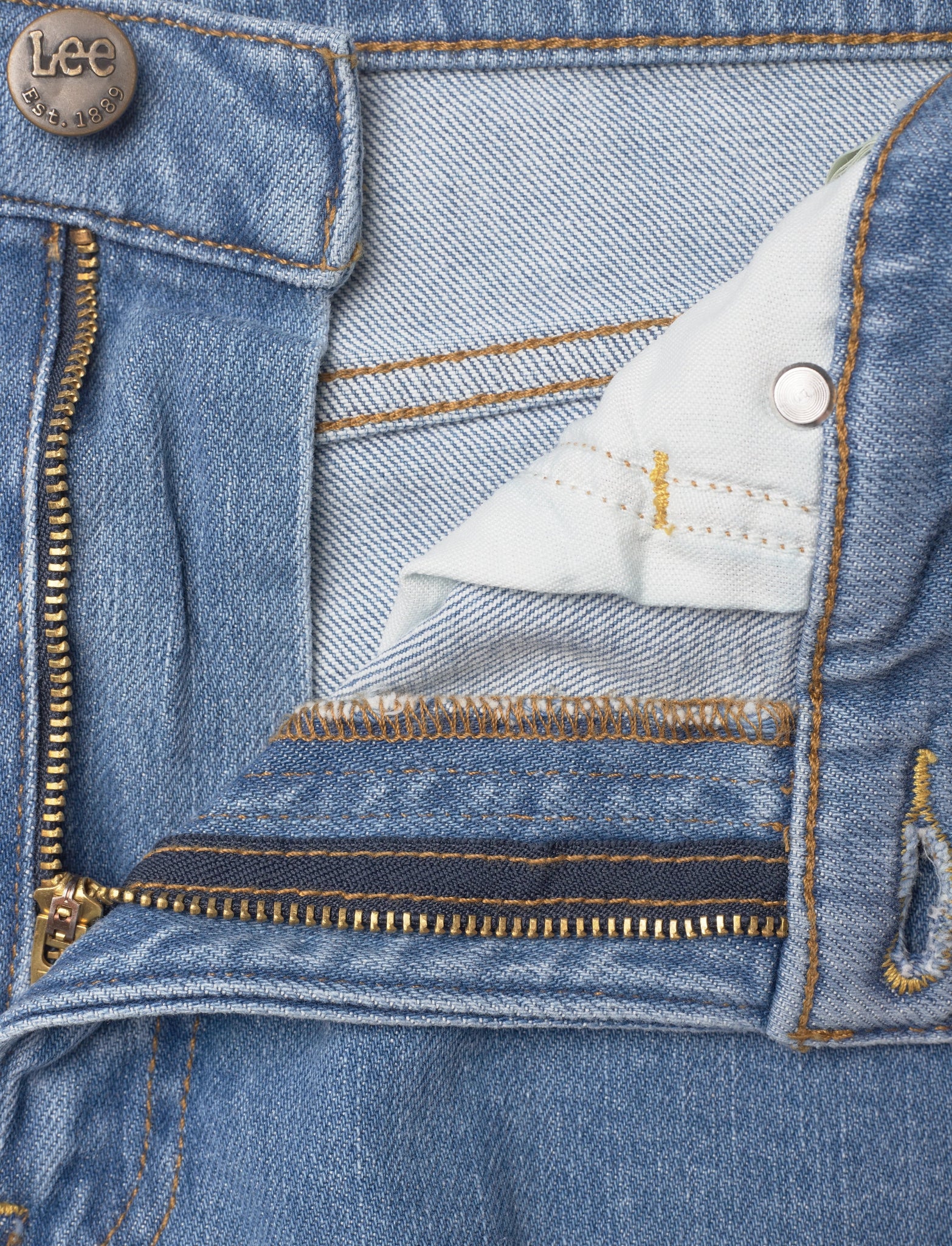 LEE - ג'ינס ברוקלין בגזרה ישרה - MASHBIR//365