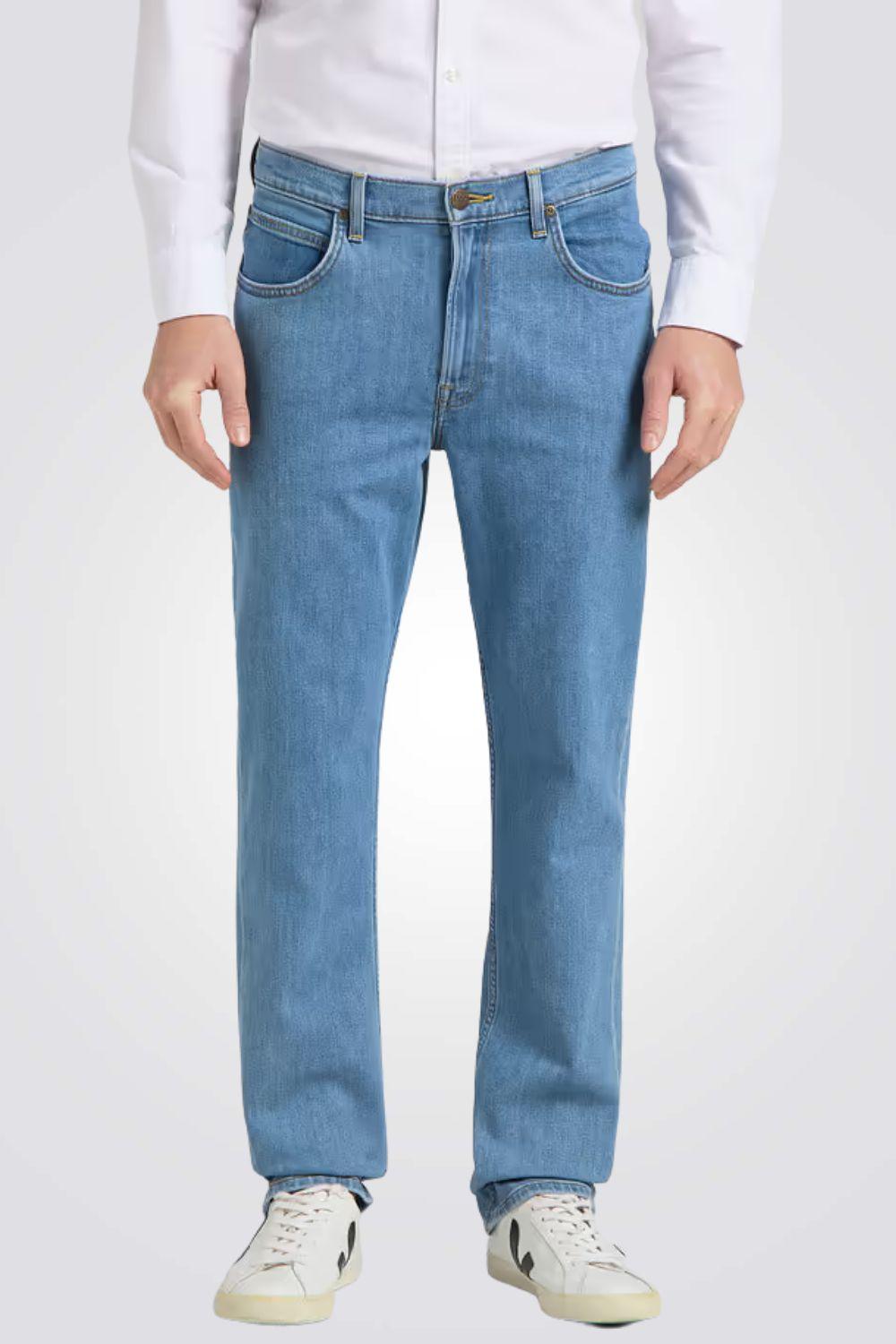 LEE - ג'ינס ברוקלין בגזרה ישרה - MASHBIR//365