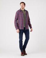 WRANGLER - ג'ינס BRYSON קלאסי בצבע כחול - MASHBIR//365