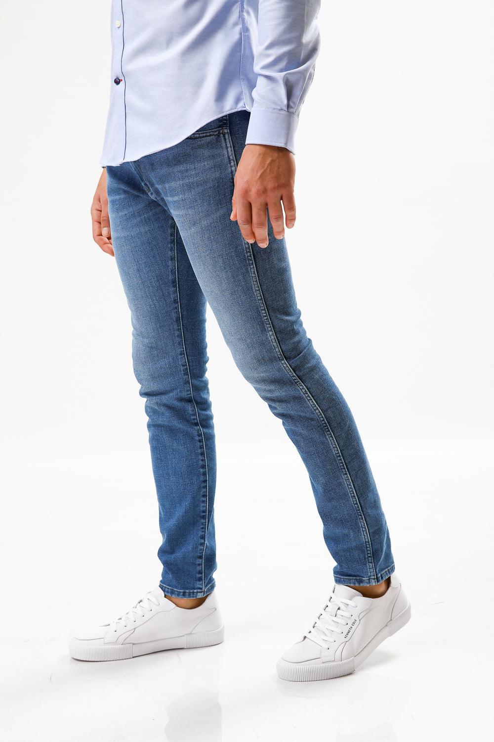 WRANGLER - ג'ינס BRYSON כחול בהיר - MASHBIR//365