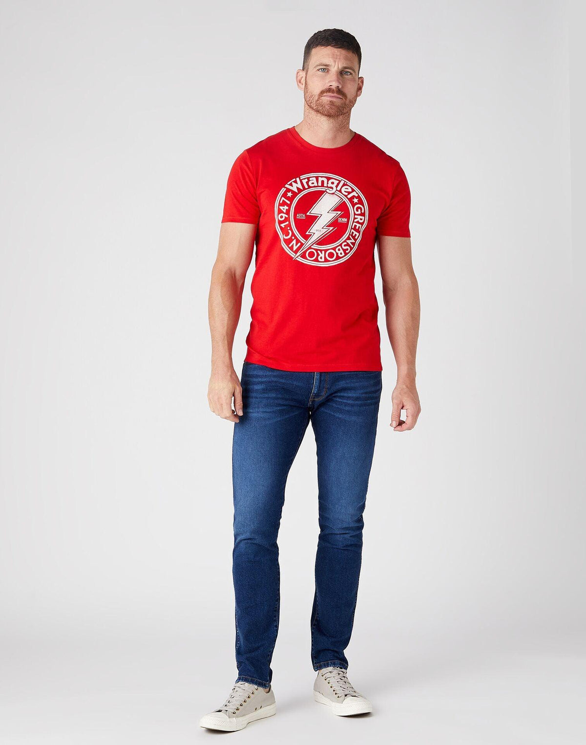 WRANGLER - ג'ינס BRYSON כחול כהה - MASHBIR//365