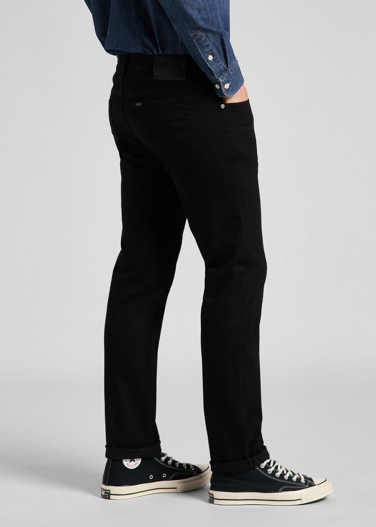 LEE - ג'ינס CLEAN בצבע שחור - MASHBIR//365