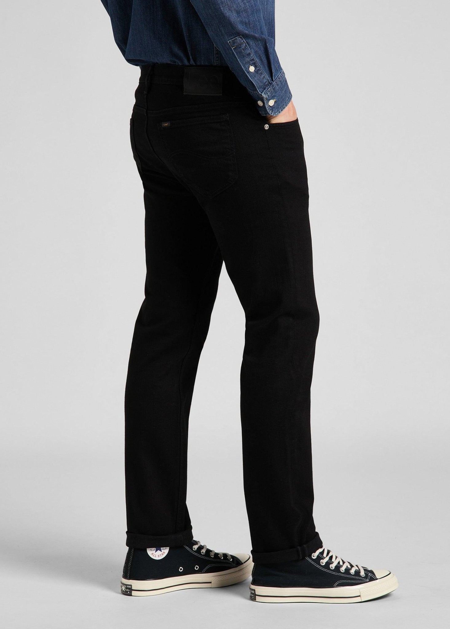 LEE - ג'ינס CLEAN בצבע שחור - MASHBIR//365